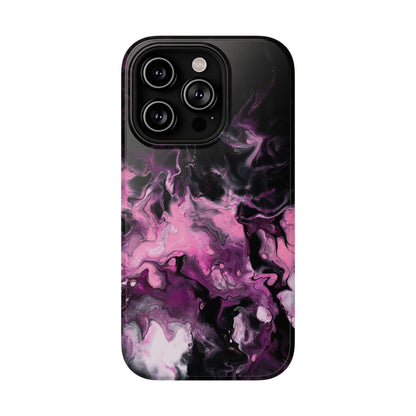 Electric Rose Marble Phone Case – MagSafe Compatible for iPhone & Samsung Galaxy