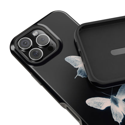 Ethereal Moth Dark Aesthetic Phone Case – MagSafe Compatible for iPhone & Samsung Galaxy