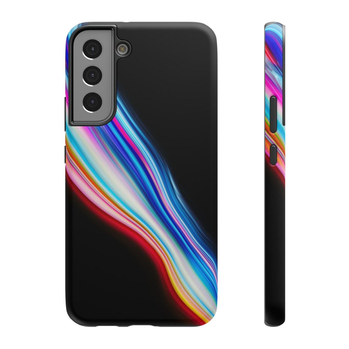 Neon Light Streak Phone Case – MagSafe Compatible for iPhone & Samsung Galaxy