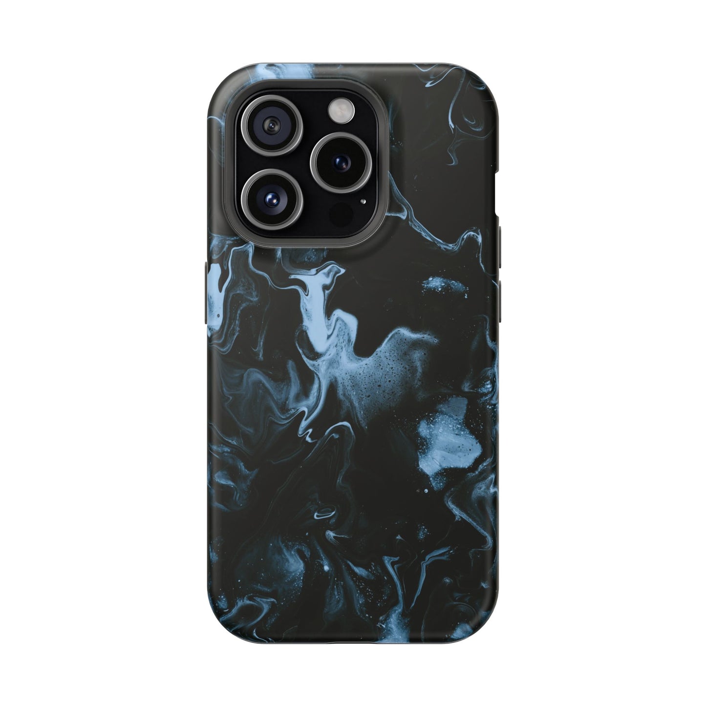 Midnight Frost Swirl Phone Case – MagSafe Compatible for iPhone & Samsung Galaxy