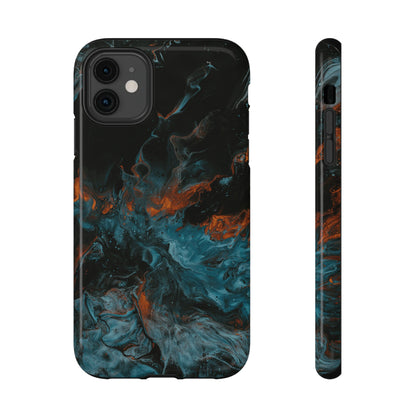 Cosmic Swirl Abstract Phone Case – MagSafe Compatible for iPhone & Samsung Galaxy