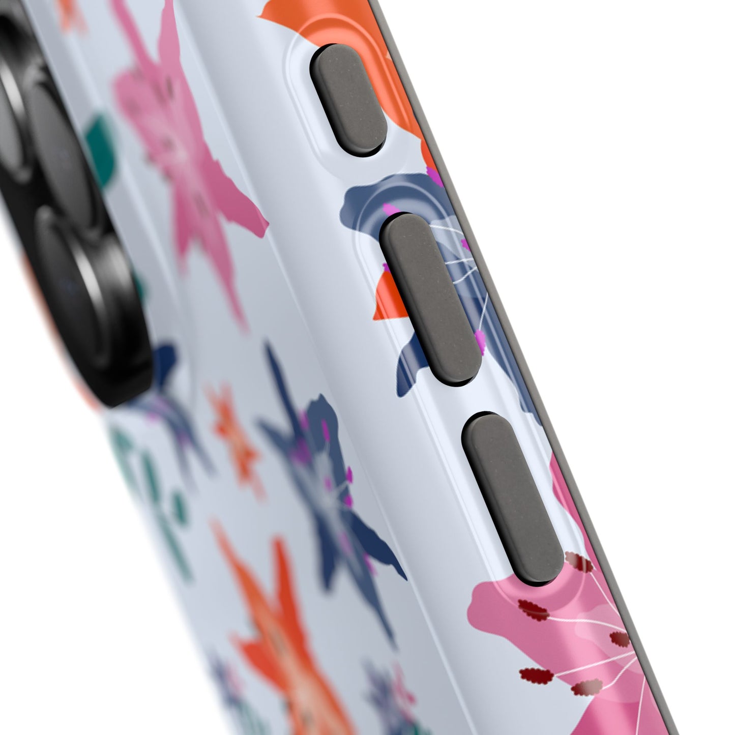 Watercolor Lily Garden Phone Case – MagSafe Compatible for iPhone & Samsung Galaxy