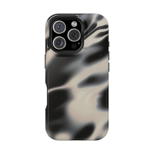Smoky Marble Swirl Phone Case – MagSafe Compatible for iPhone & Samsung Galaxy