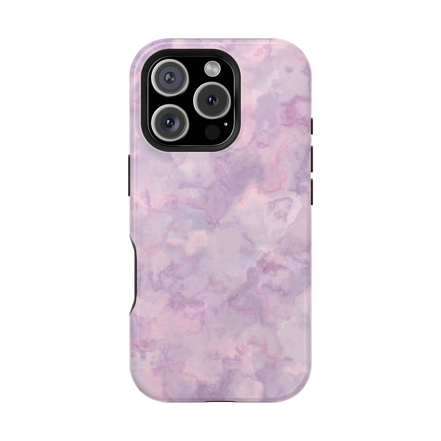 Lavender Dream Marble Phone Case – MagSafe Compatible for iPhone & Samsung Galaxy