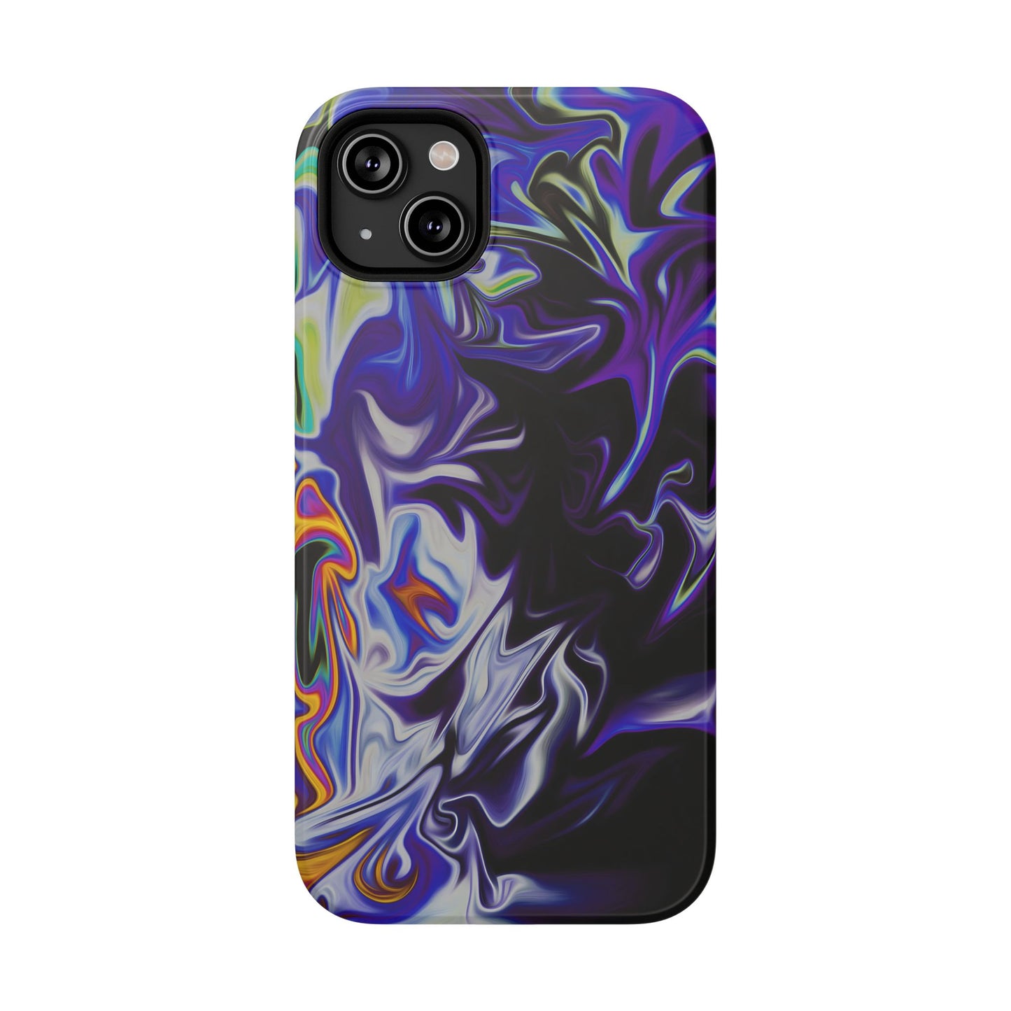 Dark Cosmic Swirl Phone Case – MagSafe Compatible for iPhone & Samsung Galaxy
