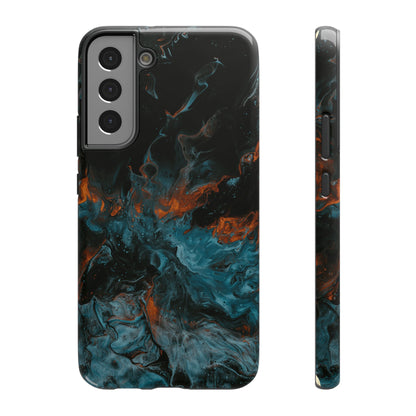 Cosmic Swirl Abstract Phone Case – MagSafe Compatible for iPhone & Samsung Galaxy
