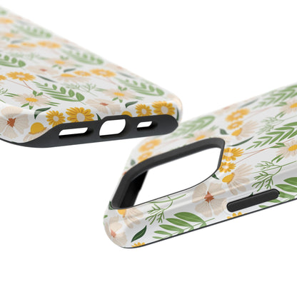 Floral Meadow Phone Case – MagSafe Compatible for iPhone & Samsung Galaxy