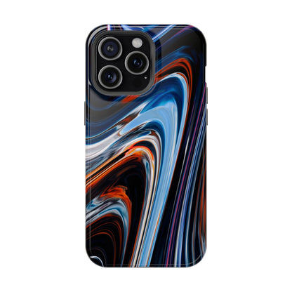 Vibrant Swirl Energy Phone Case – MagSafe Compatible for iPhone & Samsung Galaxy