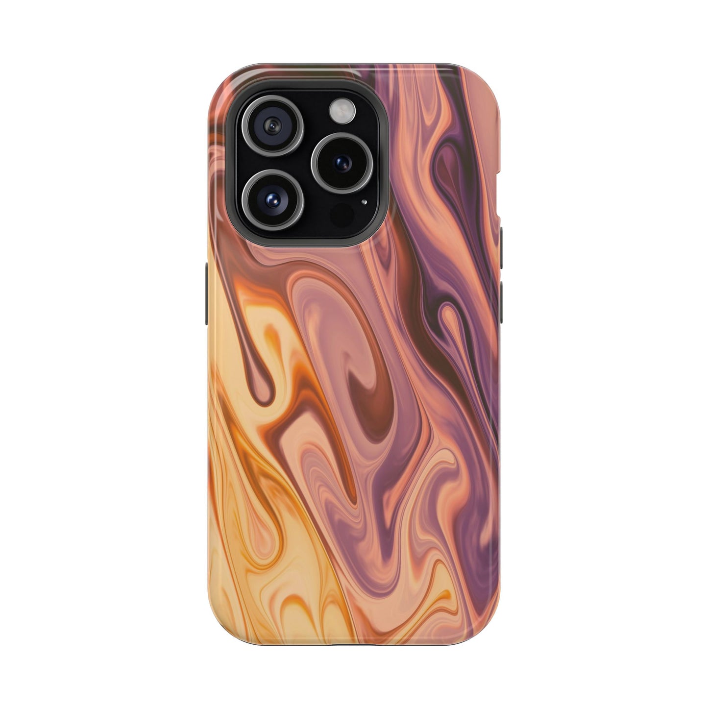 Golden Hour Swirl Phone Case – MagSafe Compatible for iPhone & Samsung Galaxy