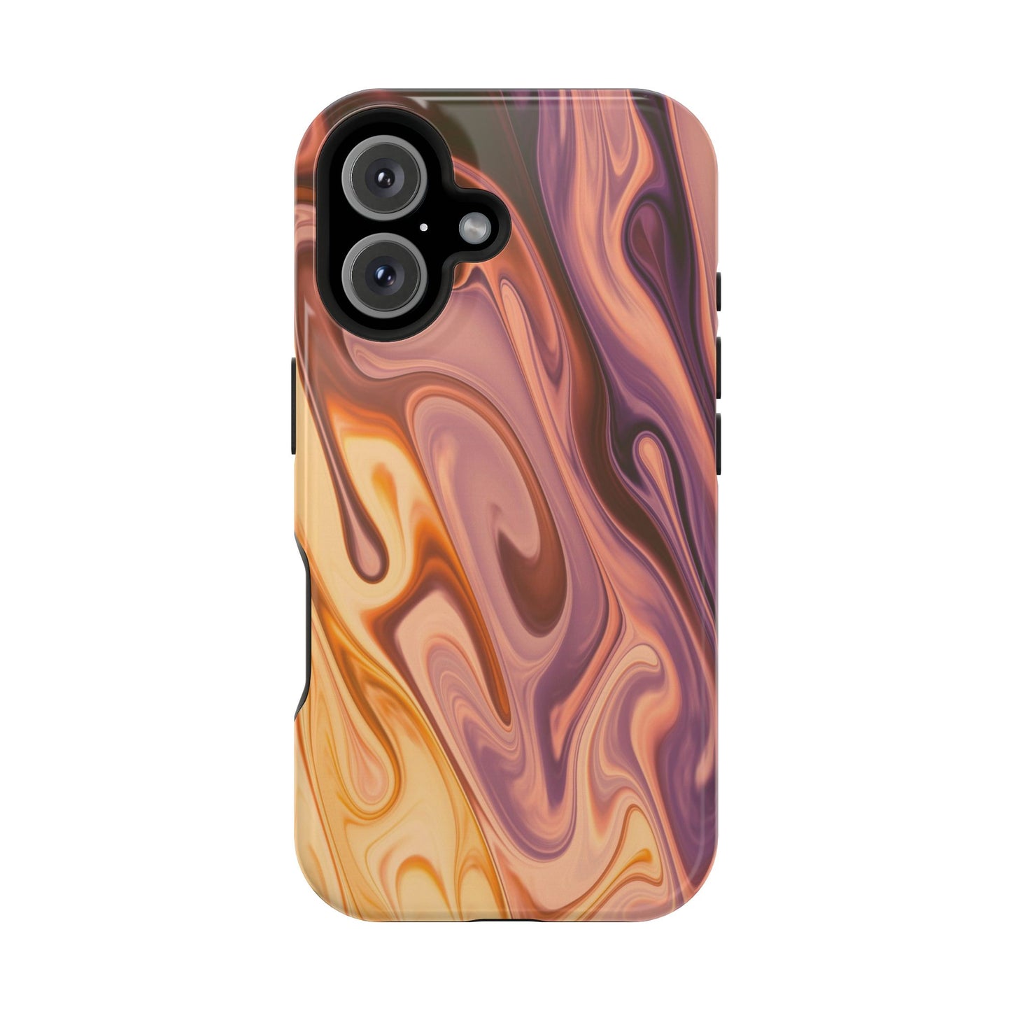 Golden Hour Swirl Phone Case – MagSafe Compatible for iPhone & Samsung Galaxy