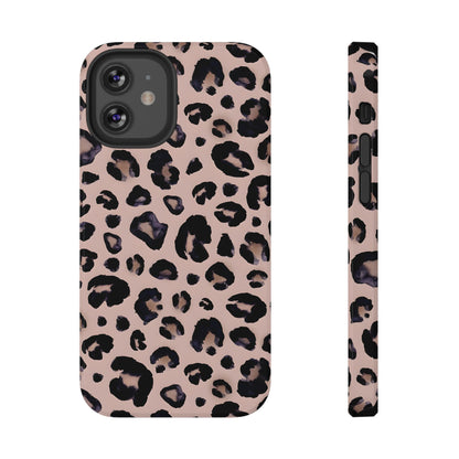 Chic Leopard Print Phone Case – MagSafe Compatible for iPhone & Samsung Galaxy