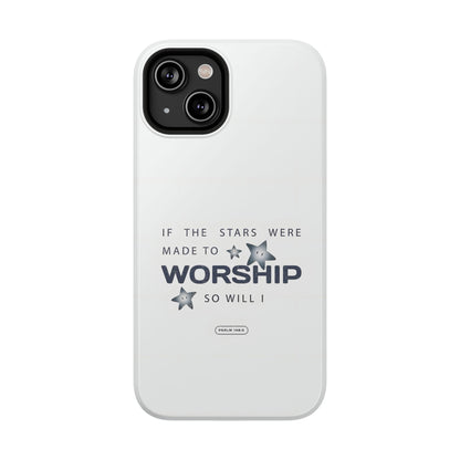 Psalm 14 8:3 "Stars Made to Worship" Phone Case – MagSafe Compatible for iPhone & Samsung Galaxy