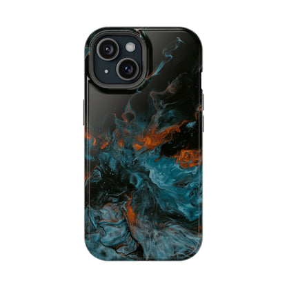 Cosmic Swirl Abstract Phone Case – MagSafe Compatible for iPhone & Samsung Galaxy