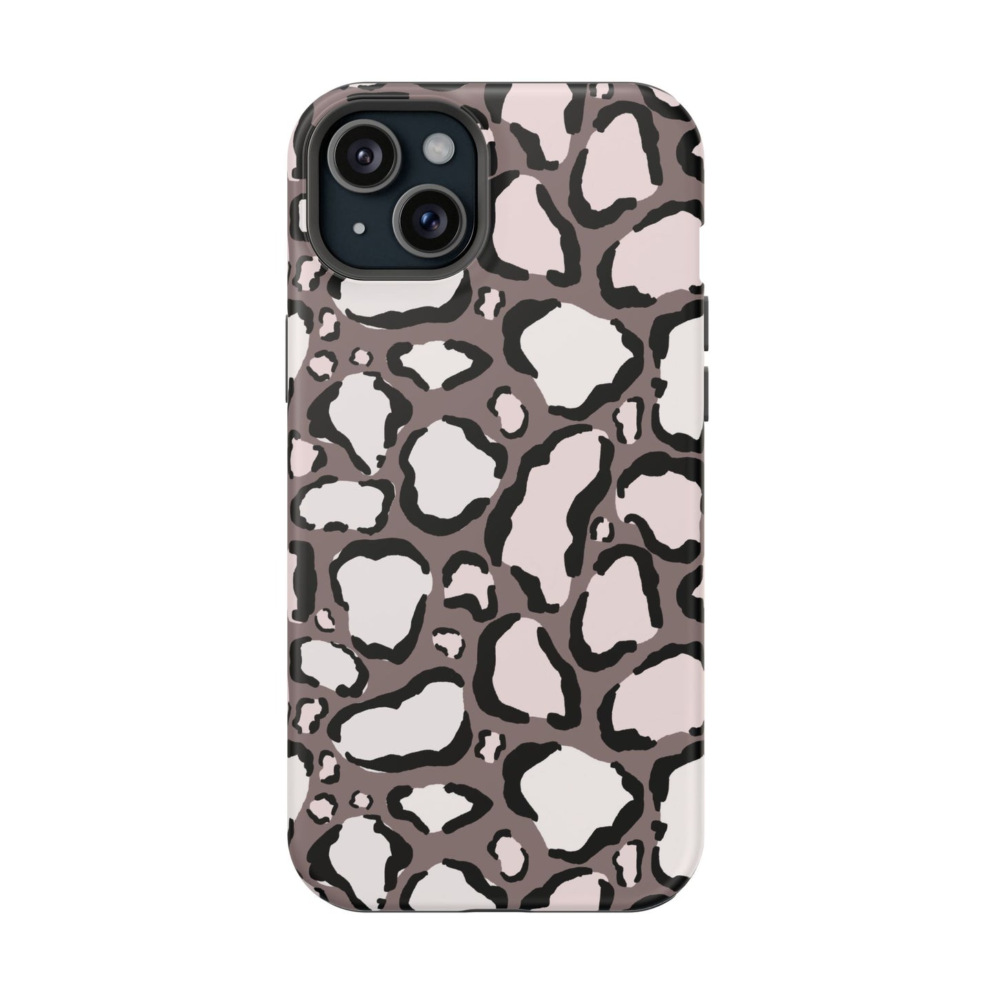 Chic Leopard Print Phone Case – MagSafe Compatible for iPhone & Samsung Galaxy
