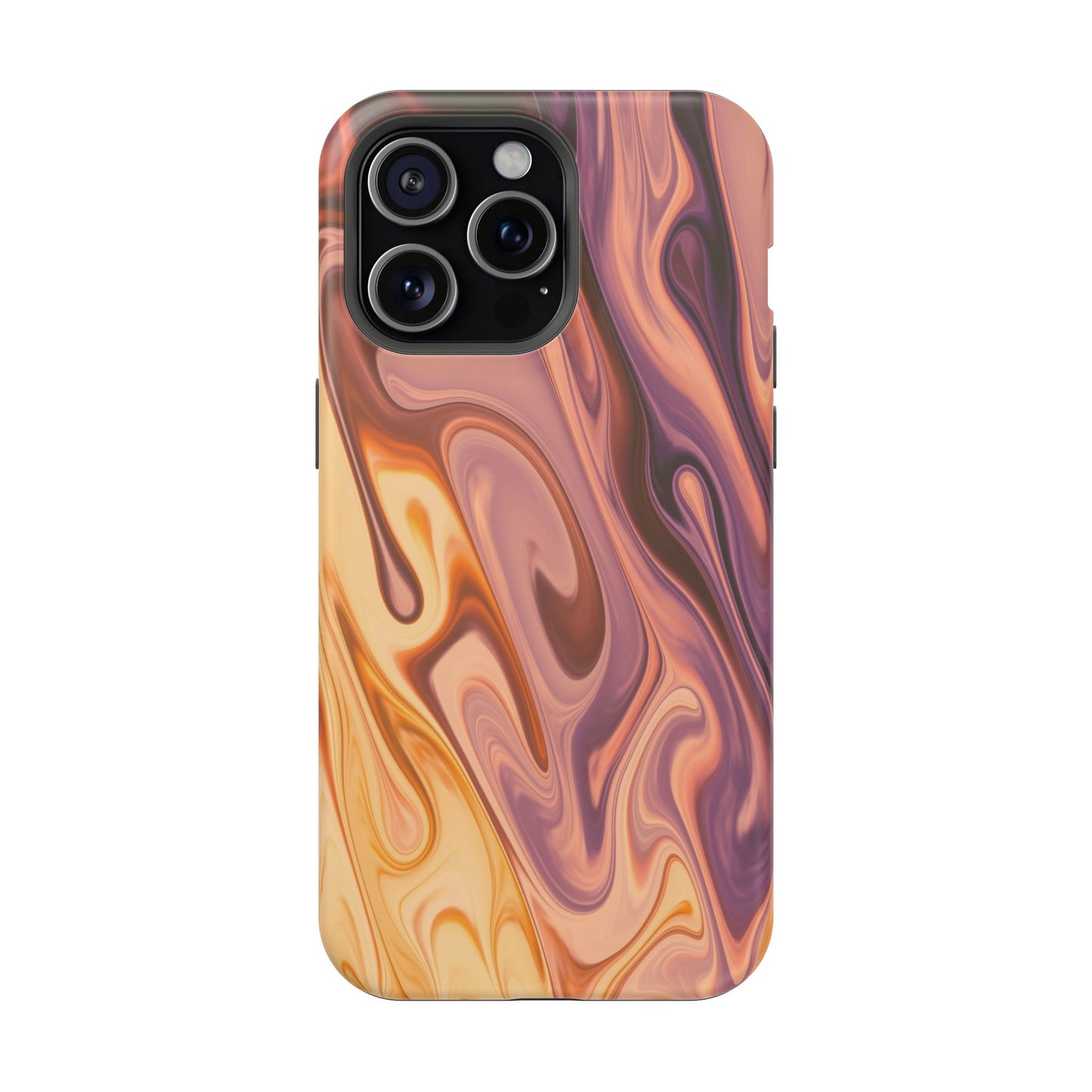 Golden Hour Swirl Phone Case – MagSafe Compatible for iPhone & Samsung Galaxy