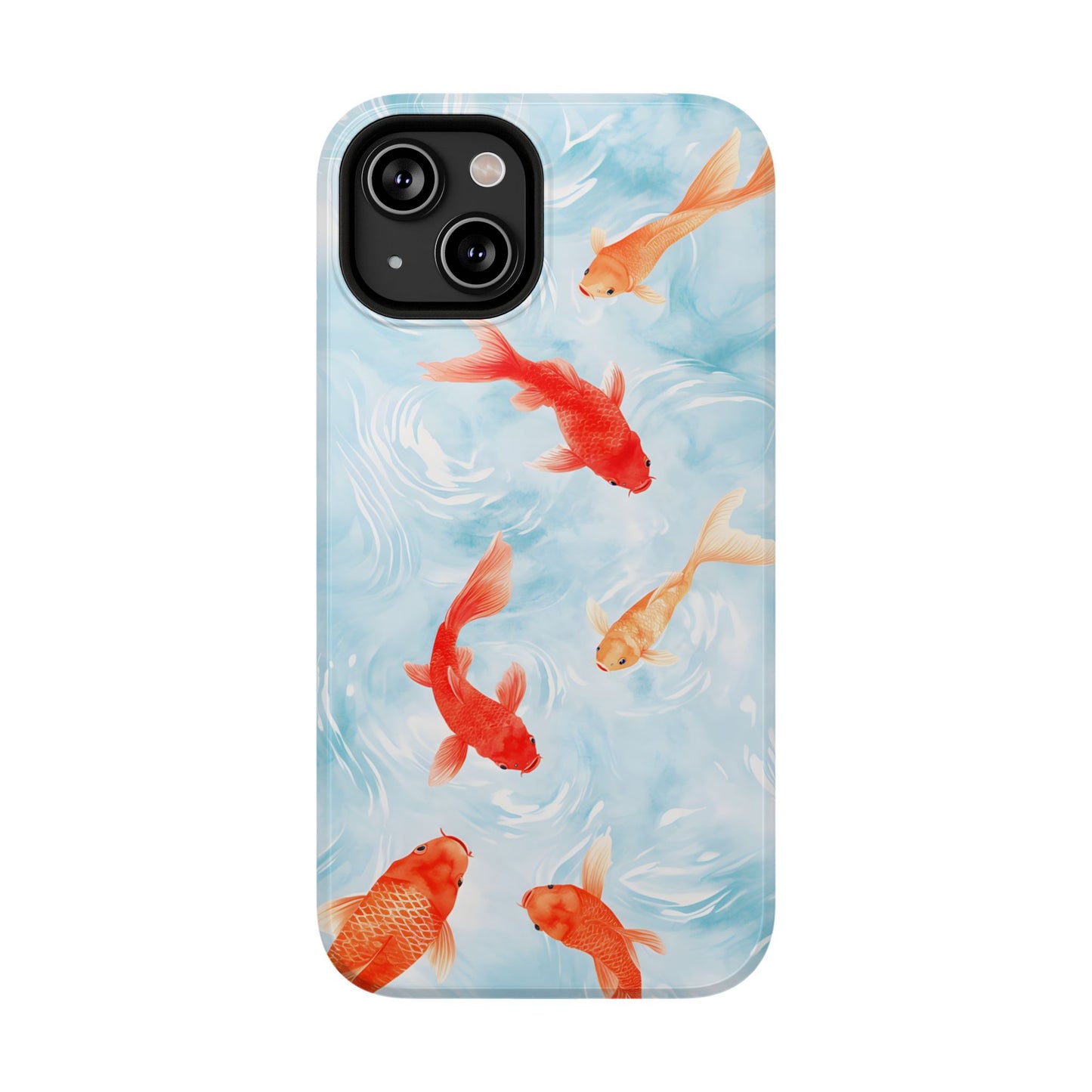 Koi Fish Pond Phone Case – MagSafe Compatible for iPhone & Samsung Galaxy