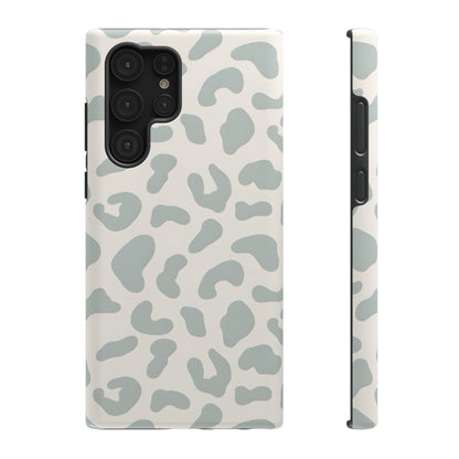 Soft Gray Camo Print Phone Case – MagSafe Compatible for iPhone & Samsung Galaxy
