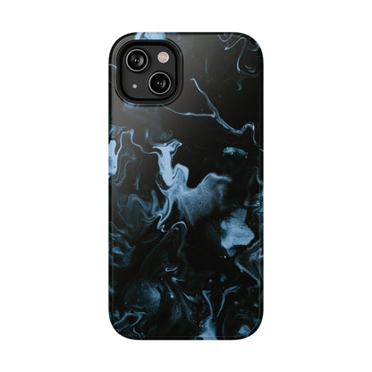 Midnight Frost Swirl Phone Case – MagSafe Compatible for iPhone & Samsung Galaxy