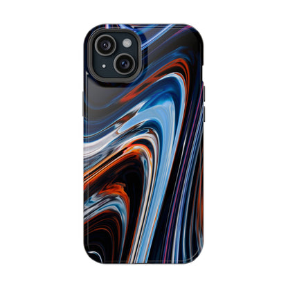 Vibrant Swirl Energy Phone Case – MagSafe Compatible for iPhone & Samsung Galaxy