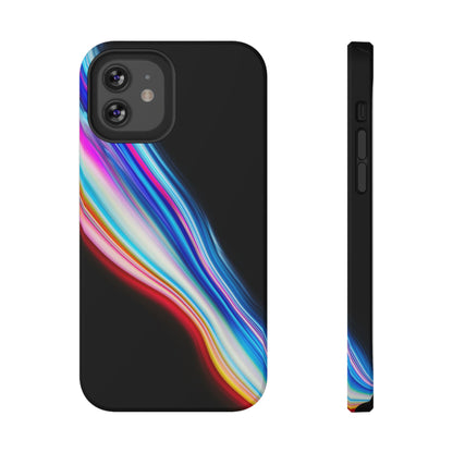 Neon Light Streak Phone Case – MagSafe Compatible for iPhone & Samsung Galaxy