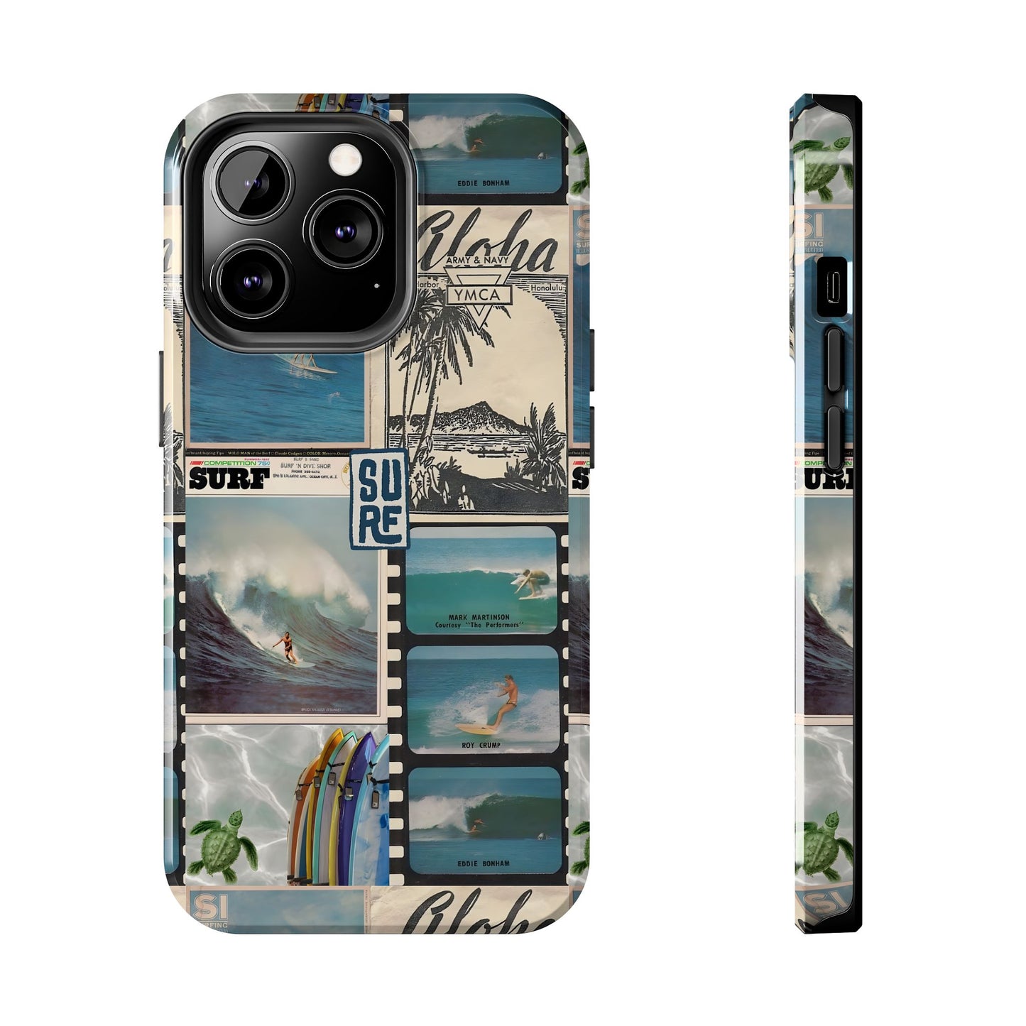 Surf Collage Tough Phone Case - iPhone 15-11 All Sizes