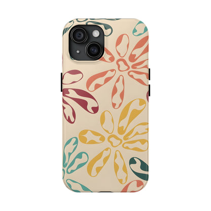 Tropical Flower Tough iPhone Case - iPhone 15-11 All Sizes