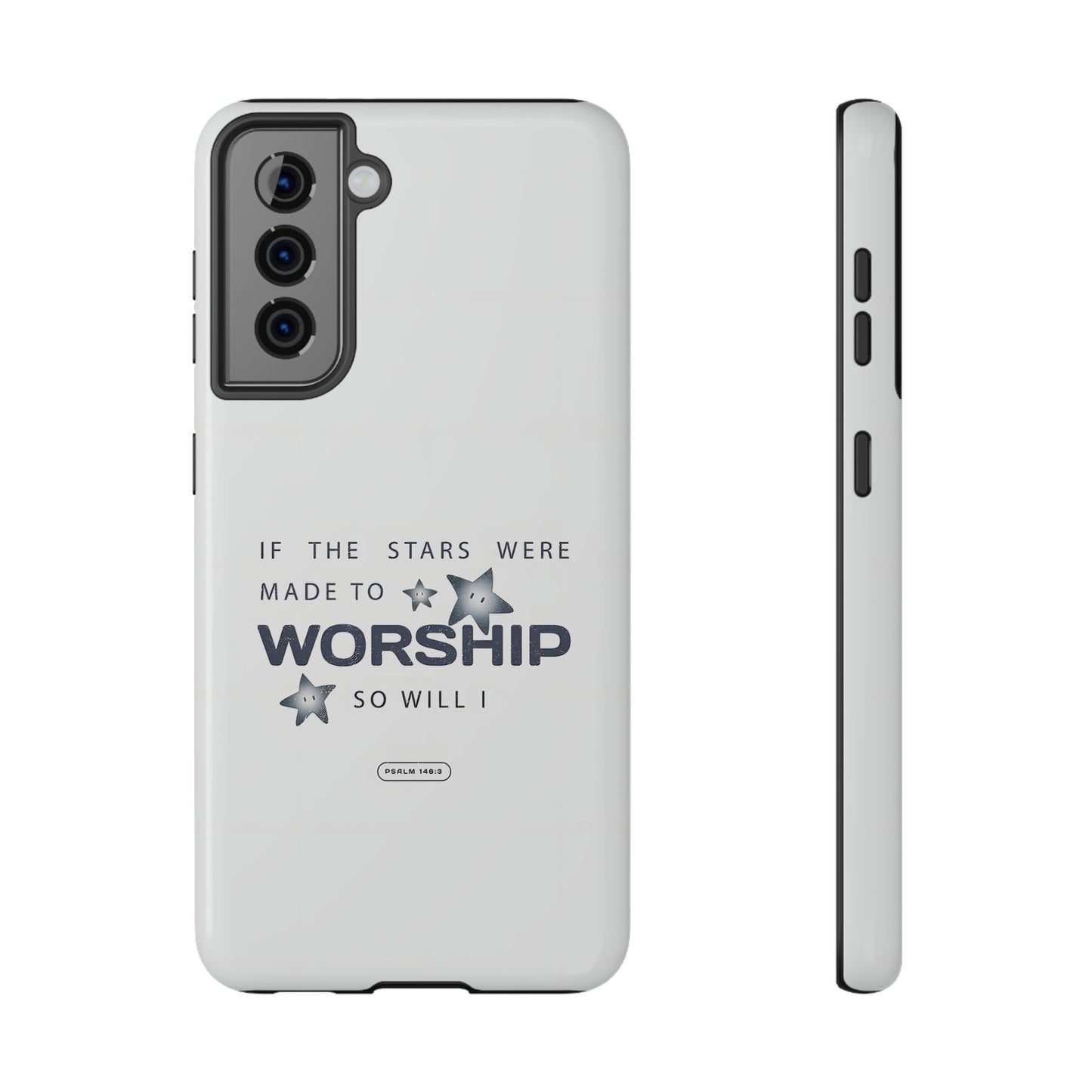 Psalm 14 8:3 "Stars Made to Worship" Phone Case – MagSafe Compatible for iPhone & Samsung Galaxy