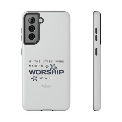 Psalm 14 8:3 "Stars Made to Worship" Phone Case – MagSafe Compatible for iPhone & Samsung Galaxy