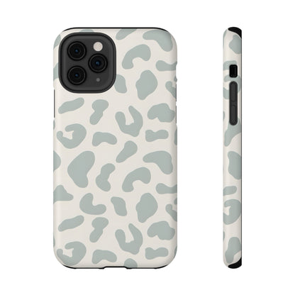 Soft Gray Camo Print Phone Case – MagSafe Compatible for iPhone & Samsung Galaxy