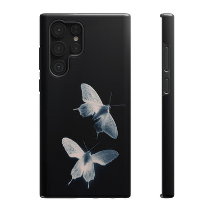 Ethereal Moth Dark Aesthetic Phone Case – MagSafe Compatible for iPhone & Samsung Galaxy