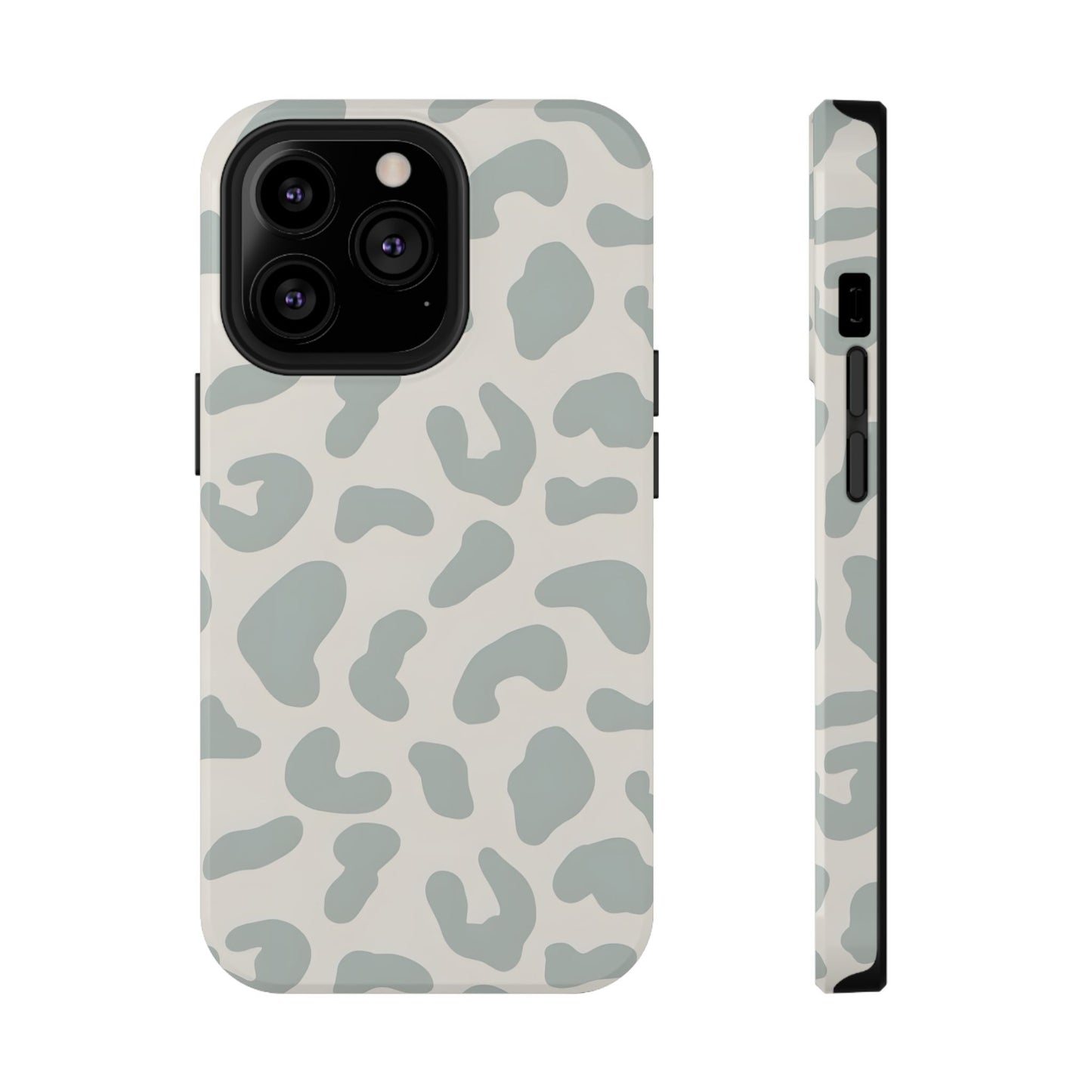 Soft Gray Camo Print Phone Case – MagSafe Compatible for iPhone & Samsung Galaxy