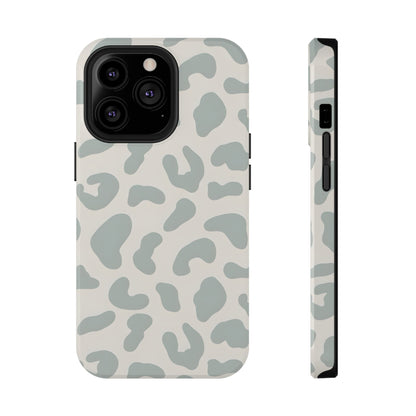 Soft Gray Camo Print Phone Case – MagSafe Compatible for iPhone & Samsung Galaxy