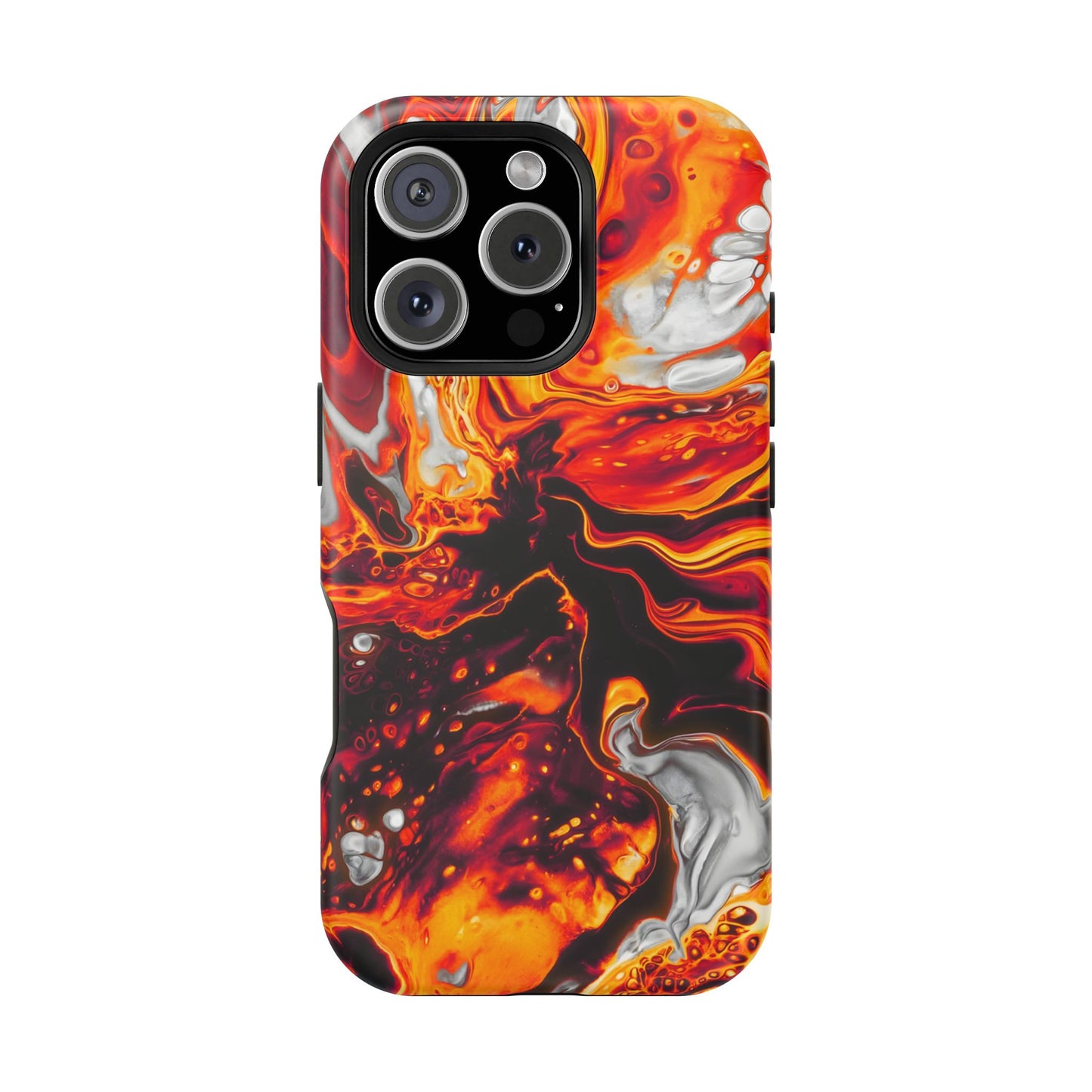 Molten Lava Abstract Phone Case – MagSafe Compatible for iPhone & Samsung Galaxy