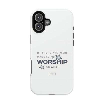 Psalm 14 8:3 "Stars Made to Worship" Phone Case – MagSafe Compatible for iPhone & Samsung Galaxy