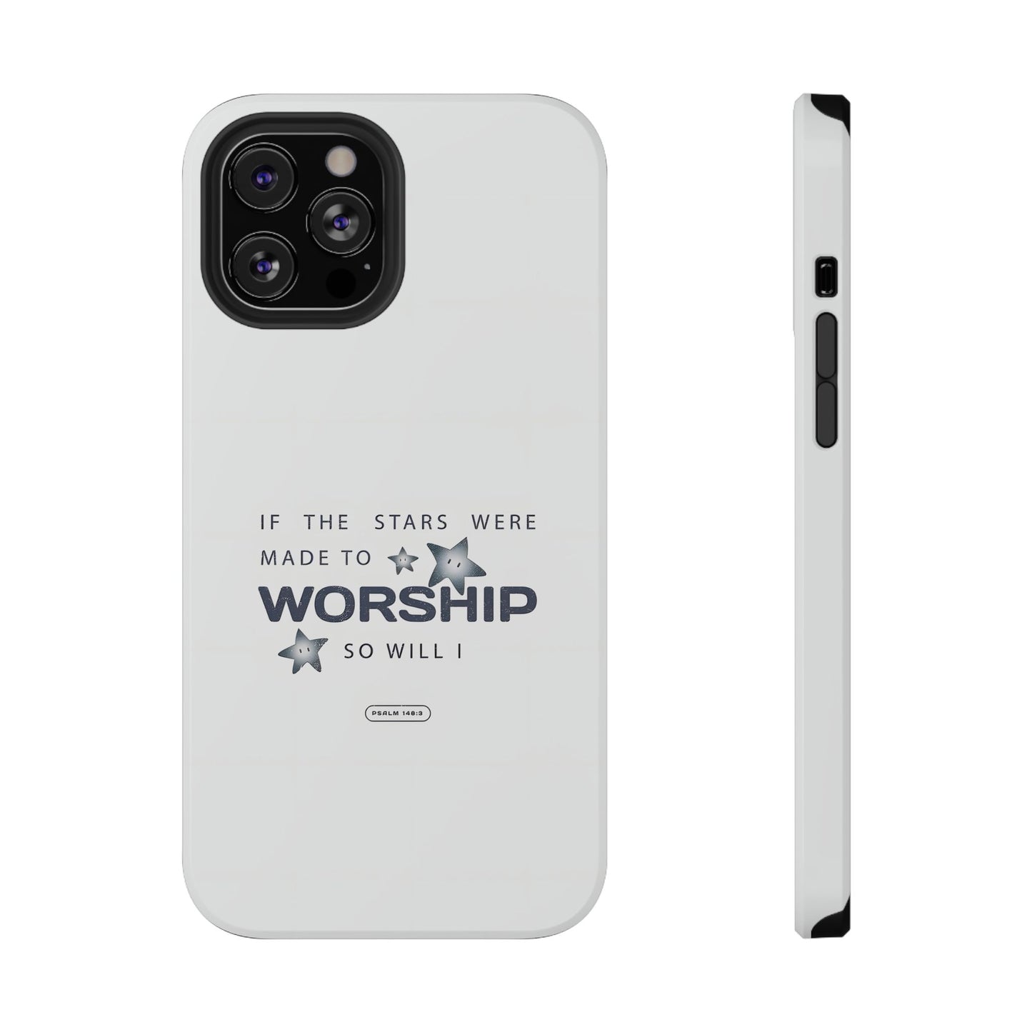 Psalm 14 8:3 "Stars Made to Worship" Phone Case – MagSafe Compatible for iPhone & Samsung Galaxy
