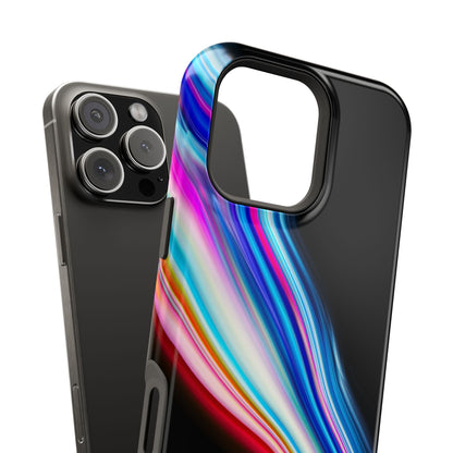 Neon Light Streak Phone Case – MagSafe Compatible for iPhone & Samsung Galaxy