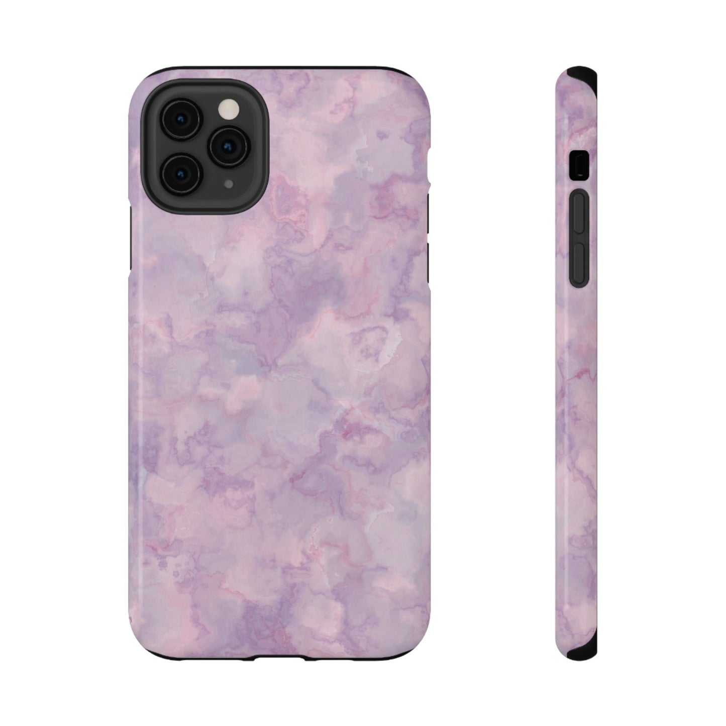 Lavender Dream Marble Phone Case – MagSafe Compatible for iPhone & Samsung Galaxy