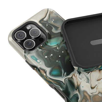 Terra Mist Earthtone Marble Phone Case – MagSafe Compatible for iPhone & Samsung Galaxy