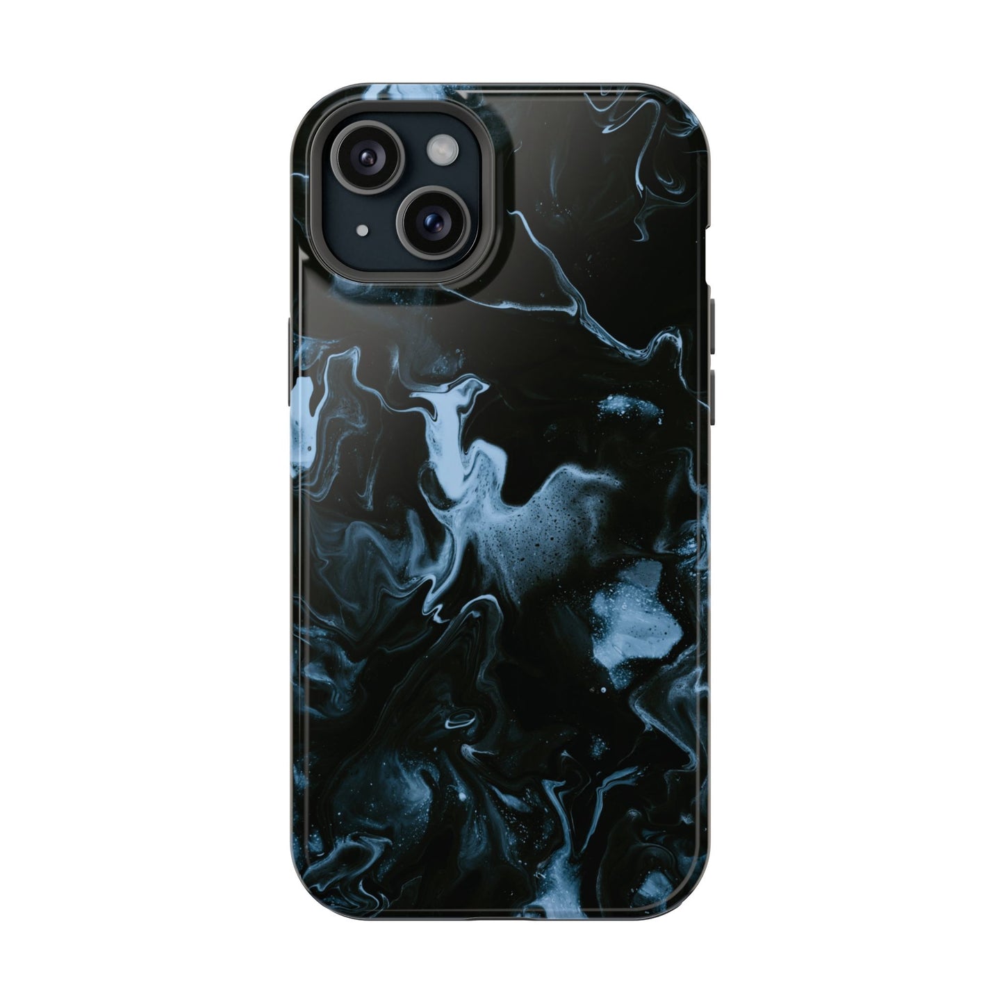 Midnight Frost Swirl Phone Case – MagSafe Compatible for iPhone & Samsung Galaxy