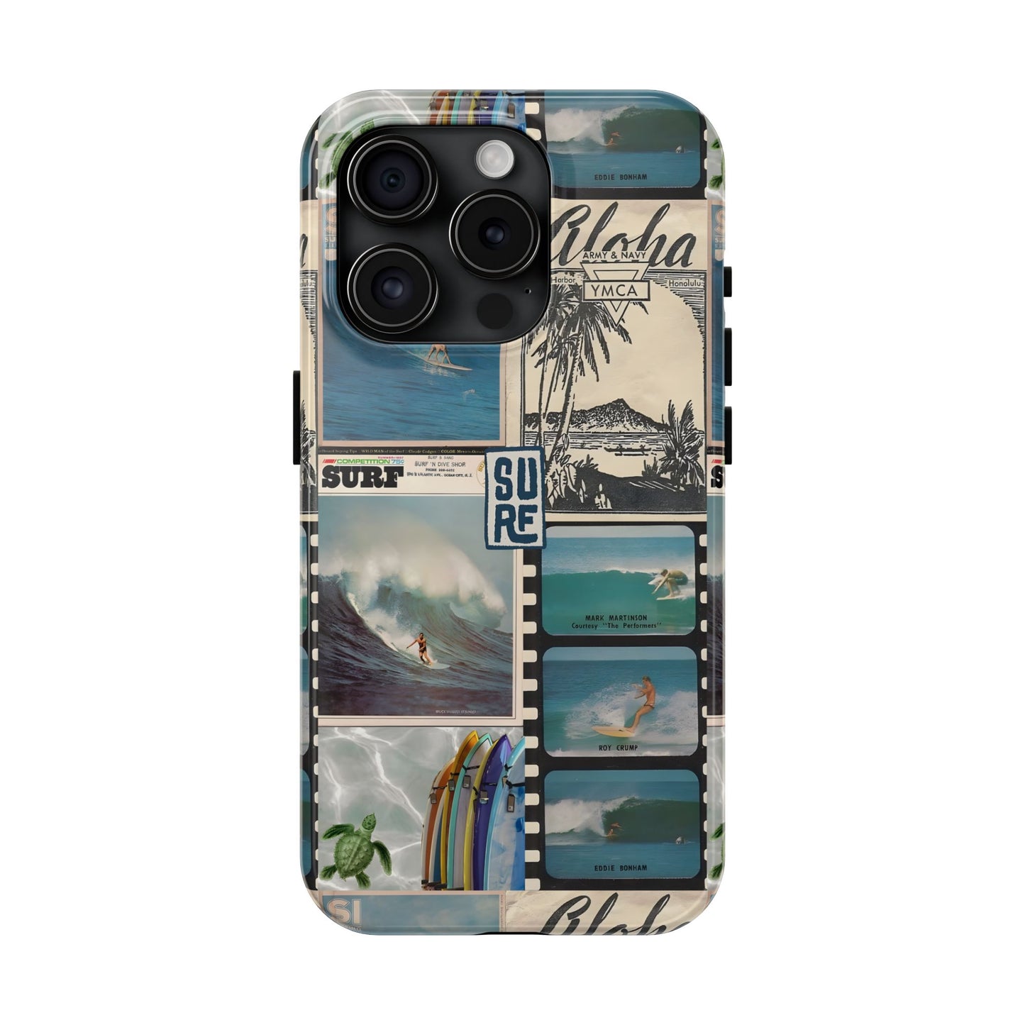 Surf Collage Tough Phone Case - iPhone 15-11 All Sizes