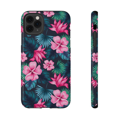 Tropical Paradise Floral Phone Case – MagSafe Compatible for iPhone & Samsung Galaxy