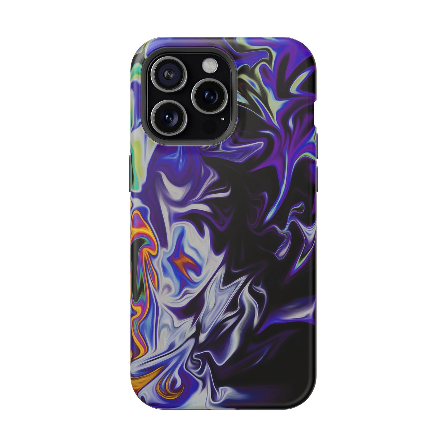 Dark Cosmic Swirl Phone Case – MagSafe Compatible for iPhone & Samsung Galaxy