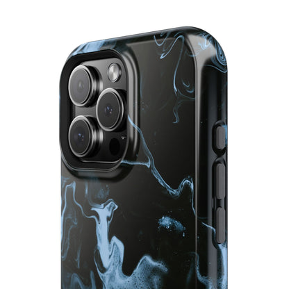 Midnight Frost Swirl Phone Case – MagSafe Compatible for iPhone & Samsung Galaxy