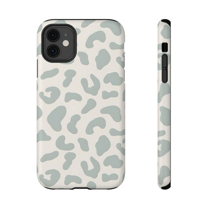 Soft Gray Camo Print Phone Case – MagSafe Compatible for iPhone & Samsung Galaxy