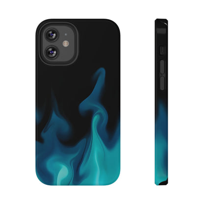 Blue Flame Energy Phone Case – MagSafe Compatible for iPhone & Samsung Galaxy