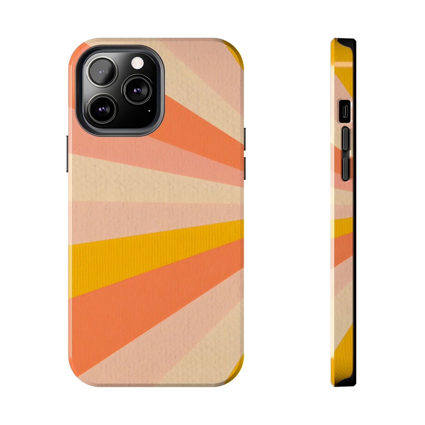 Retro Sunrays Tough Phone Case - iPhone 15-11 All Sizes