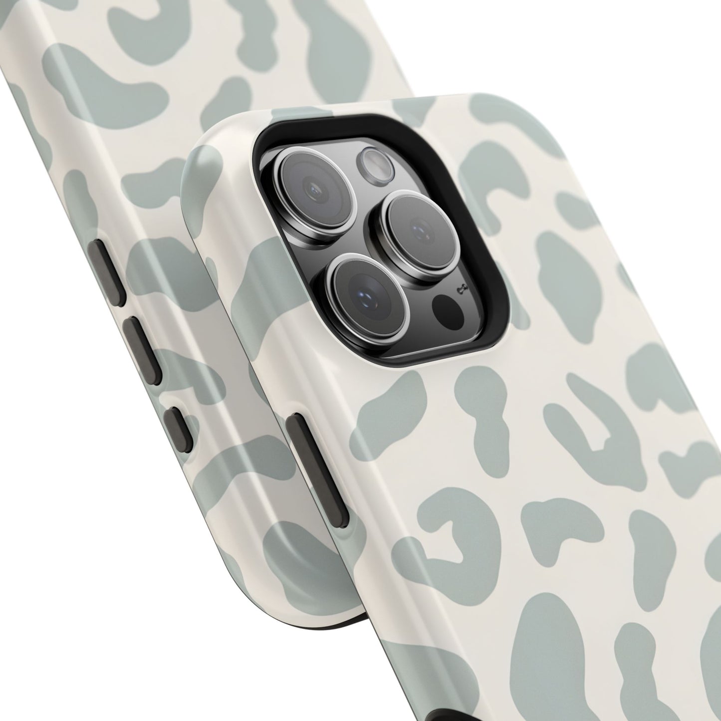 Soft Gray Camo Print Phone Case – MagSafe Compatible for iPhone & Samsung Galaxy