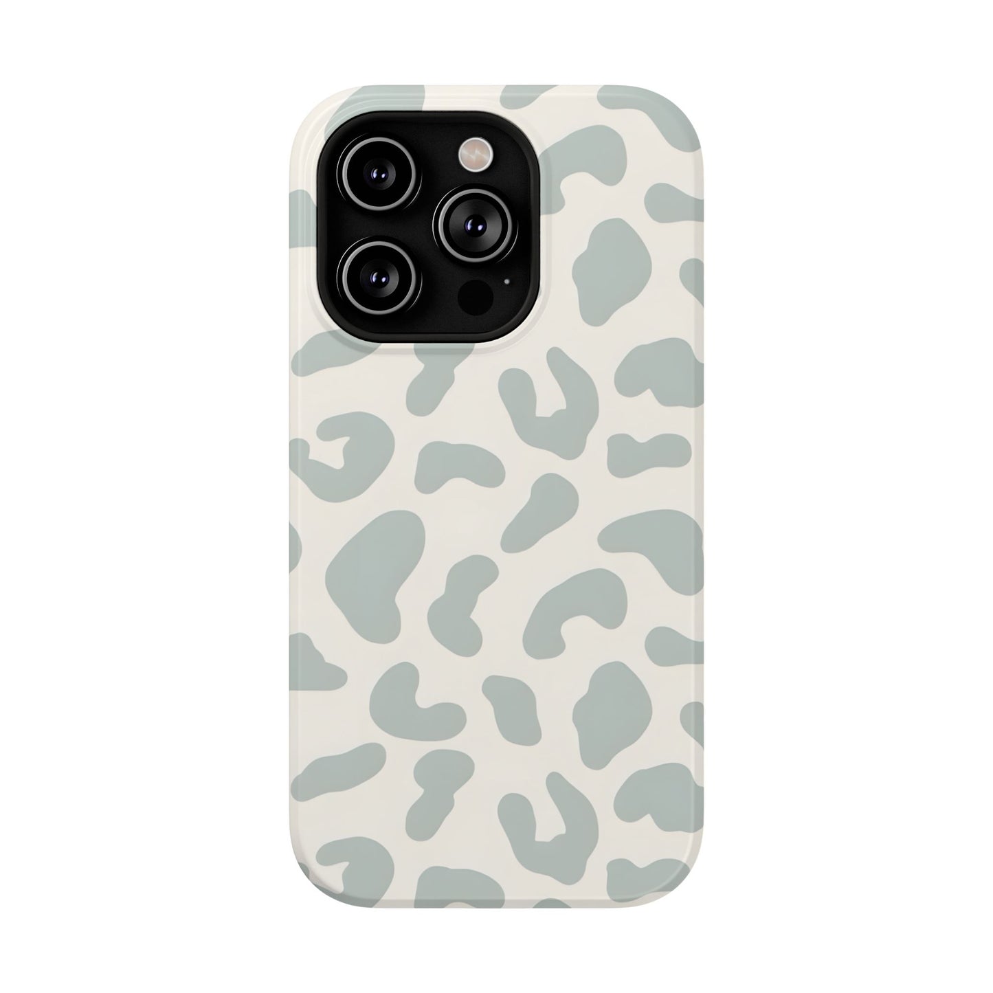 Soft Gray Camo Print Phone Case – MagSafe Compatible for iPhone & Samsung Galaxy
