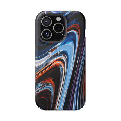 Vibrant Swirl Energy Phone Case – MagSafe Compatible for iPhone & Samsung Galaxy