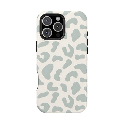 Soft Gray Camo Print Phone Case – MagSafe Compatible for iPhone & Samsung Galaxy
